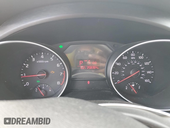 2015 Kia Sedona L with VIN KNDMA5C11F6050847, listed as a Copart auction lot 72452674 with 258,364 mi miles and Salvage Title. Bid and sale history available at DreamBid. Image 9.