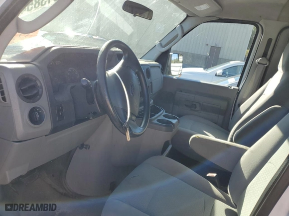 2010 Ford Econoline Wagon XL with VIN 1FBSS3BLXADA49880, listed as a Copart auction lot 73513854 with 0 mi miles and Salvage Title. Bid and sale history available at carsss.com. Image 7.
