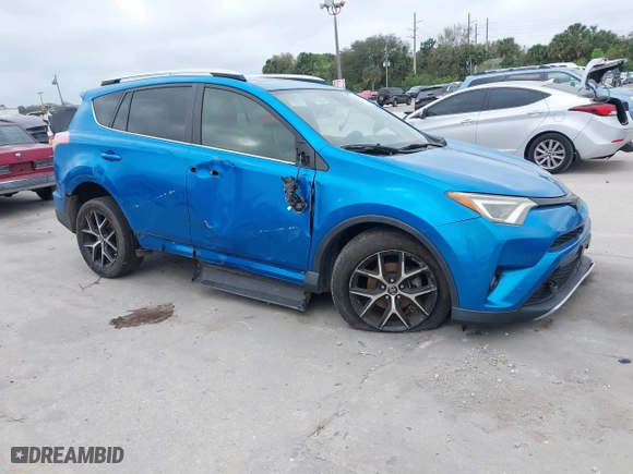 2016 Toyota RAV4 SE with VIN JTMJFREV3GJ076876, listed as a IAAI auction lot 41566899 with 133,216 mi miles. Bid and sale history available at carsss.com. Image 1.
