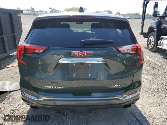 2018 GMC Terrain Denali z VIN 3GKALXEX3JL373004, wystawiony jako Copart lot #54982395 z przebiegiem 68 634 mil mil oraz Szkoda całkowita • Salvage title. Historia ofert i sprzedaży dostępna na DreamBid. Obrazek 6.