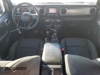 2020 Jeep Wrangler Unlimited Sport with VIN 1C4HJXDM1LW248717, listed as a Copart auction lot 42967745 with 50,496 mi miles and Salvage title. Bid and sale history available at DreamBid. Image 8.