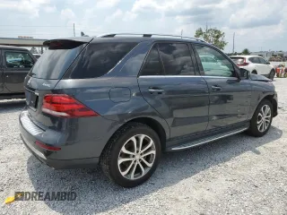 2016 Mercedes-Benz GLE 350 with VIN 4JGDA5HB2GA703925, listed as a Copart auction lot 59176865 with 89,376 mi miles and Salvage title. Bid and sale history available at DreamBid. Image 3.