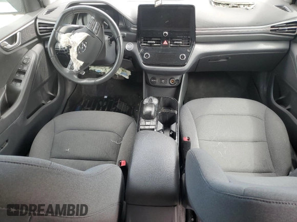 2020 Hyundai Ioniq SE with VIN KMHC75LJ2LU062745, listed as a Copart auction lot 57209315 with 130,347 mi miles and Salvage title. Bid and sale history available at DreamBid. Image 8.