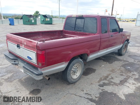 1992 Ford Ranger with VIN 1FTCR14X6NPA10689, listed as a IAAI auction lot 42651715 with 53,477 mi miles and . Bid and sale history available at DreamBid. Image 4.
