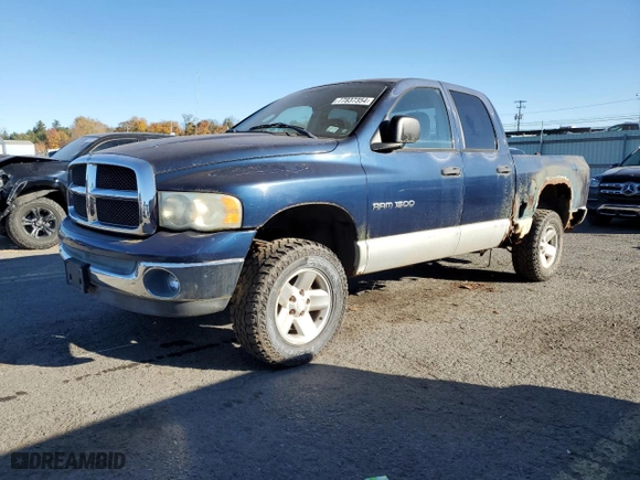 2003 Dodge Ram 1500 ST with VIN 1D7HU18Z03S125661, listed as a Copart auction lot 77837354 with 0 mi miles and Clean Title. Bid and sale history available at carsss.com. Image 1.