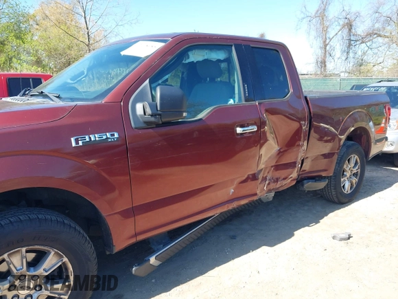 2015 Ford F-150 XLT with VIN 1FTEX1EP1FFC04227, listed as a IAAI auction lot 42048985 with 96,179 mi miles. Bid and sale history available at carsss.com. Image 6.