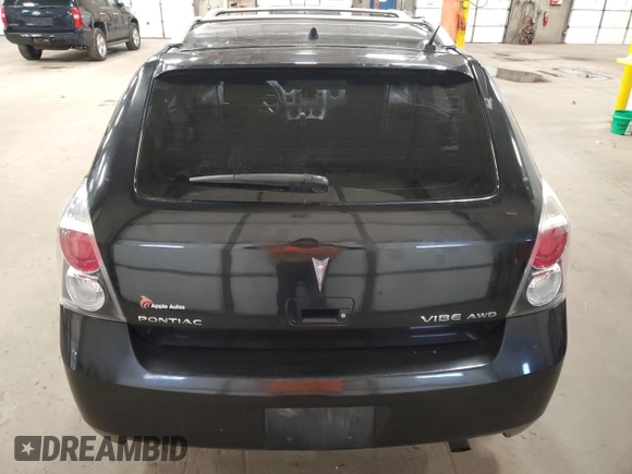 2009 Pontiac Vibe with VIN 5Y2SM67009Z466199, listed as a Copart auction lot 52905555 with 227,943 mi miles and Clean Title. Bid and sale history available at carsss.com. Image 6.