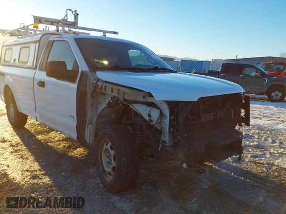 2017 Ford F-150 XL with VIN 1FTMF1EP5HKE54269, listed as a IAAI auction lot 41282914 with 92,569 mi miles and . Bid and sale history available at DreamBid. Image 6.