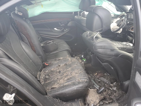 2014 Mercedes-Benz S-Class S 550 with VIN WDDUG8FB6EA056374, listed as a Copart auction lot 49213925 with 0 mi miles and Salvage Title. Bid and sale history available at carsss.com. Image 10.