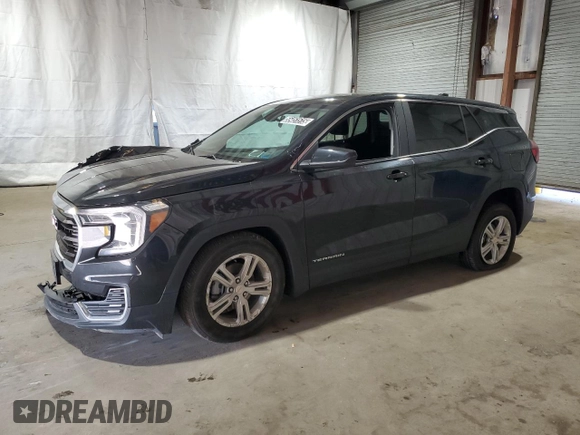 2024 GMC Terrain SLE with VIN 3GKALTEG7RL335778, listed as a Copart auction lot 55451515 with 28,324 mi miles and Salvage title. Bid and sale history available at DreamBid. Image 1.