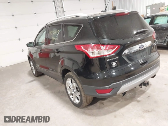 2014 Ford Escape Titanium with VIN 1FMCU9J96EUE26645, listed as a IAAI auction lot 41835893 with 83,730 mi miles. Bid and sale history available at carsss.com. Image 3.