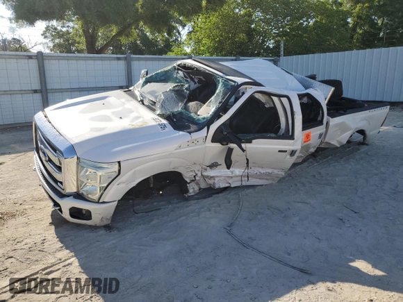 2015 Ford F-250 Lariat with VIN 1FT7W2BT0FEC86878, listed as a Copart auction lot 53724575 with Not provided miles and Salvage title. Bid and sale history available at DreamBid. Image 1.