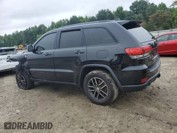 2017 Jeep Grand Cherokee Trailhawk with VIN 1C4RJFLG7HC674060, listed as a Copart auction lot 61130225 with 79,351 mi miles and Salvage title. Bid and sale history available at DreamBid. Image 2.