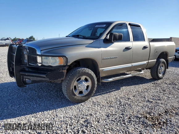 2004 Dodge Ram 2500 SLT with VIN 3D7KU28D34G118213, listed as a Copart auction lot 68894654 with 110,154 mi miles and Clean Title. Bid and sale history available at carsss.com. Image 1.