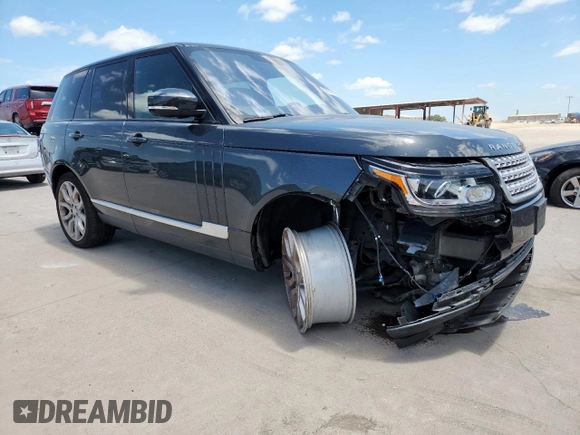 2016 Land Rover Range Rover Supercharged with VIN SALGS2EF5GA277421, listed as a Copart auction lot 62776115 with 93,201 mi miles and Salvage title. Bid and sale history available at DreamBid. Image 4.