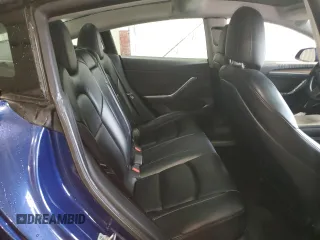 2022 Tesla Model 3 with VIN 5YJ3E1EA7NF369551, listed as a Copart auction lot 55610805 with 128,311 mi miles and Clean Title. Bid and sale history available at DreamBid. Image 10.