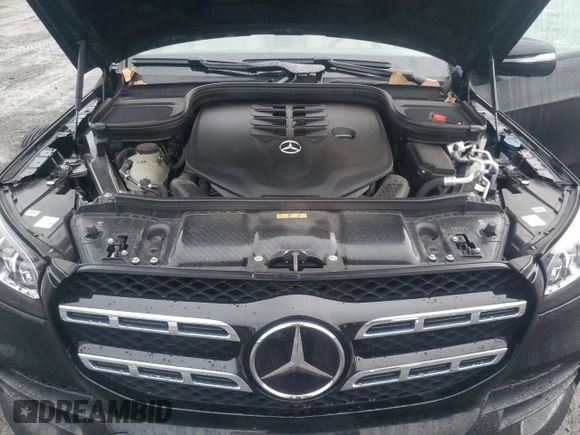2023 Mercedes-Benz GLS with VIN 4JGFF8GE8PB022119, listed as a Copart auction lot 82286924 with 23,987 mi miles and Salvage Title. Bid and sale history available at carsss.com. Image 12.
