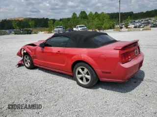 2007 Ford Mustang GT Deluxe with VIN 1ZVHT85H675346717, listed as a Copart auction lot 54911565 with 194,020 mi miles and Salvage title. Bid and sale history available at DreamBid. Image 2.