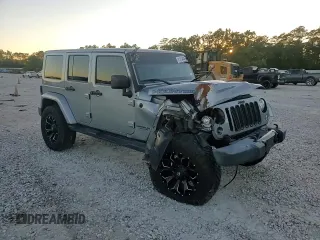 2017 Jeep Wrangler Unlimited Sahara with VIN 1C4HJWEG8HL697341, listed as a Copart auction lot 81313424 with 118,693 mi miles and Salvage title. Bid and sale history available at DreamBid. Image 13.