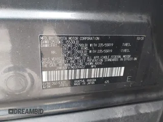 2021 Toyota RAV4 XSE with VIN JTMFB3FV7MD009432, listed as a IAAI auction lot 42439466 with 91,544 mi miles and . Bid and sale history available at DreamBid. Image 9.