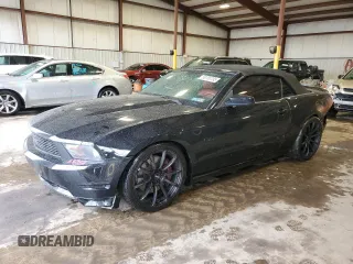 2012 Ford Mustang GT with VIN 1ZVBP8FF2C5204267, listed as a Copart auction lot 58780795 with 90,296 mi miles and Salvage title. Bid and sale history available at DreamBid. Image 1.