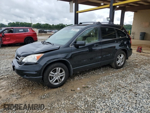 2011 Honda CR-V EX-L z VIN 5J6RE3H7XBL054946, wystawiony jako Copart lot #58640825 z przebiegiem 126 255 mil mil oraz Szkoda całkowita • Salvage title. Historia ofert i sprzedaży dostępna na DreamBid. Obrazek 1.