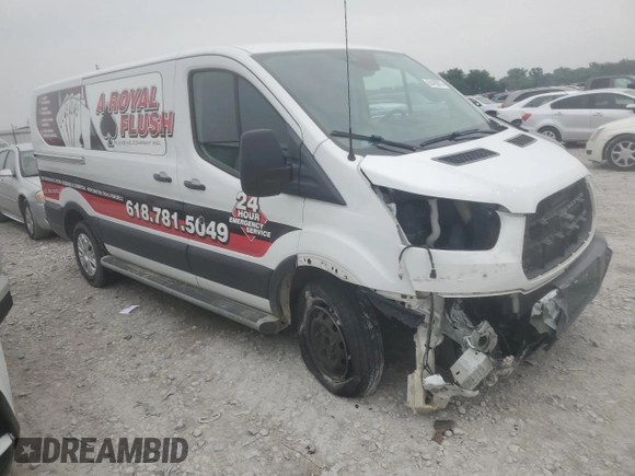 2018 Ford Transit z VIN 1FTYR1YM9JKA98599, wystawiony jako Copart lot #60429075 z przebiegiem 131 146 mil mil oraz Szkoda całkowita • Salvage title. Historia ofert i sprzedaży dostępna na DreamBid. Obrazek 4.