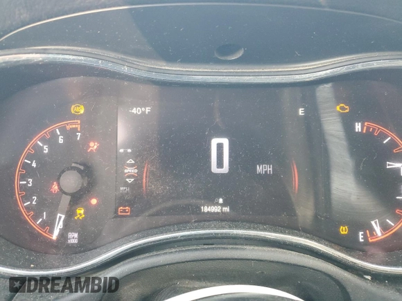 2015 Dodge Durango SXT with VIN 1C4RDJAG8FC810450, listed as a Copart auction lot 48886965 with 184,992 mi miles and Salvage Title. Bid and sale history available at carsss.com. Image 9.