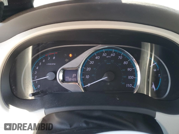 2014 Toyota Sienna XLE with VIN 5TDYK3DCXES496657, listed as a Copart auction lot 60498015 with 178,486 mi miles and Salvage title. Bid and sale history available at DreamBid. Image 9.
