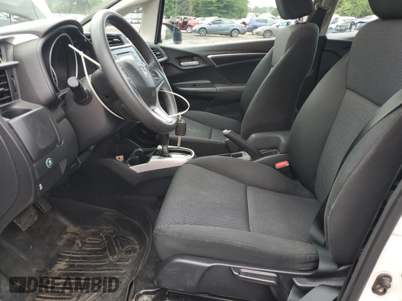 2019 Honda Fit LX with VIN 3HGGK5H47KM717249, listed as a Copart auction lot 61071025 with Not provided miles and Salvage title. Bid and sale history available at DreamBid. Image 7.