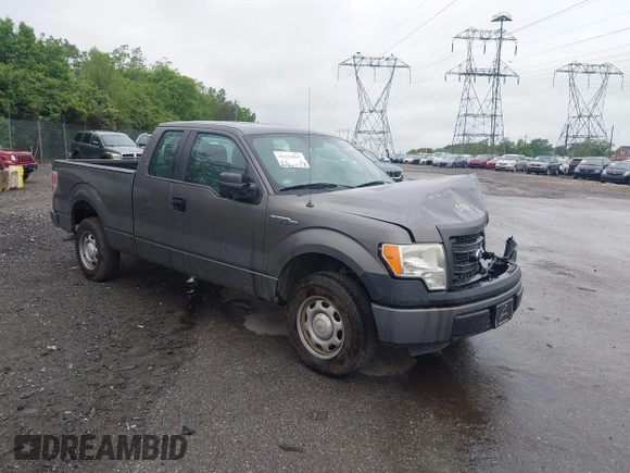 2013 Ford F-150 XL with VIN 1FTEX1CM0DKF00787, listed as a IAAI auction lot 42223847 with 129,202 mi miles and . Bid and sale history available at DreamBid. Image 1.