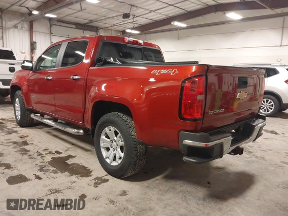 2016 Chevrolet Colorado 4WD LT with VIN 1GCGTCE3XG1248321, listed as a IAAI auction lot 41466922 with 137,642 mi miles and . Bid and sale history available at DreamBid. Image 3.