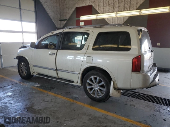 2008 Infiniti QX56 with VIN 5N3AA08C88N913512, listed as a Copart auction lot 45629565 with 219,510 mi miles and Salvage Title. Bid and sale history available at DreamBid. Image 2.