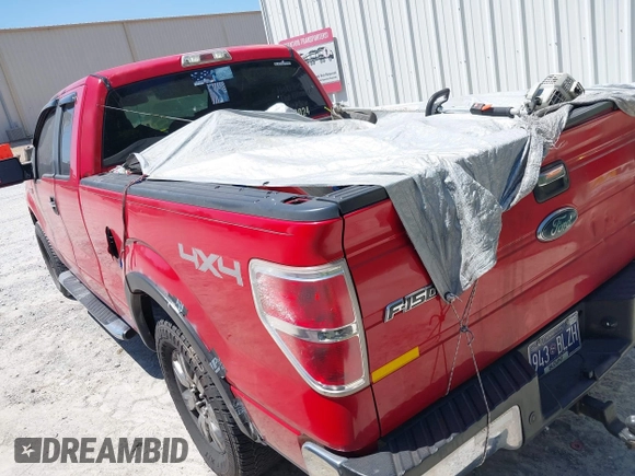2010 Ford F-150 XL with VIN 1FTEX1E8XAFB25494, listed as a IAAI auction lot 42048597 with 245,054 mi miles. Bid and sale history available at carsss.com. Image 3.