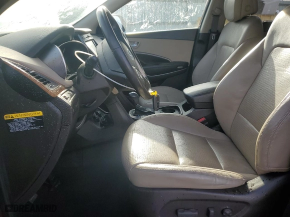2014 Hyundai Santa Fe Limited with VIN KM8SR4HF3EU077634, listed as a Copart auction lot 50160165 with 115,782 mi miles and Salvage Title. Bid and sale history available at carsss.com. Image 7.