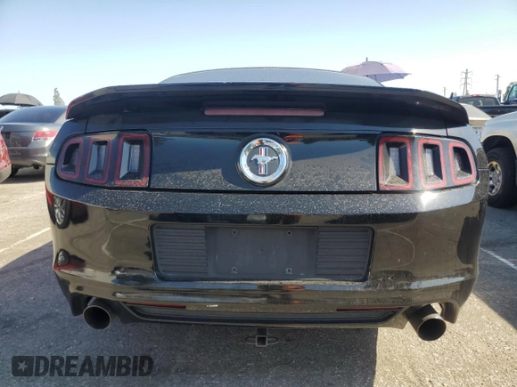 2013 Ford Mustang V6 с VIN 1ZVBP8AM8D5206550, выставлен на аукционе Copart как лот 59400935 с пробегом 157 747 миль миль и Списание • Salvage title. История ставок и продаж доступна на DreamBid. Изображение 6.