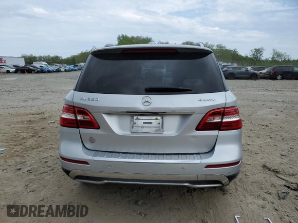 2013 Mercedes-Benz M 350 with VIN 4JGDA5HB2DA151127, listed as a Copart auction lot 54757165 with 167,111 mi miles and Salvage Title. Bid and sale history available at DreamBid. Image 6.