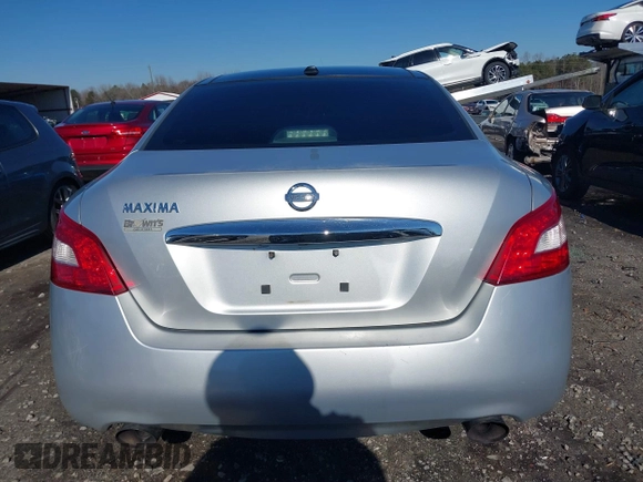 2009 Nissan Maxima S with VIN 1N4AA51E69C808587, listed as a IAAI auction lot 41376757 with 302,539 mi miles and . Bid and sale history available at DreamBid. Image 16.