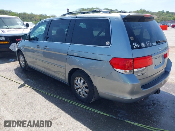 2010 Honda Odyssey EX with VIN 5FNRL3H44AB059711, listed as a IAAI auction lot 42057760 with 225,486 mi miles and . Bid and sale history available at DreamBid. Image 3.