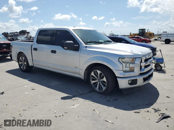 2015 Ford F-150 XL with VIN 1FTEW1CP6FKF21384, listed as a Copart auction lot 64250545 with 259,879 mi miles and Salvage title. Bid and sale history available at DreamBid. Image 4.