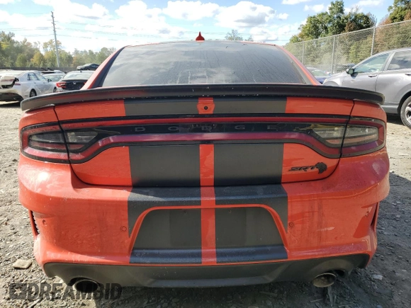 2023 Dodge Charger SRT Hellcat Widebody Jailbreak with VIN 2C3CDXL93PH503195, listed as a Copart auction lot 75917294 with Not Provided miles and Salvage Title. Bid and sale history available at carsss.com. Image 6.