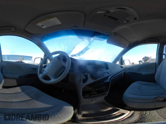 2012 Toyota Sienna with VIN 5TDKA3DC4CS013590, listed as a IAAI auction lot 41423163 with 109,845 mi miles and . Bid and sale history available at DreamBid. Image 18.