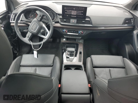 2023 Audi Q5 Sportback S line Premium with VIN WA14AAFY8P2074065, listed as a Copart auction lot 56874145 with 16,659 mi miles and Salvage title. Bid and sale history available at DreamBid. Image 8.