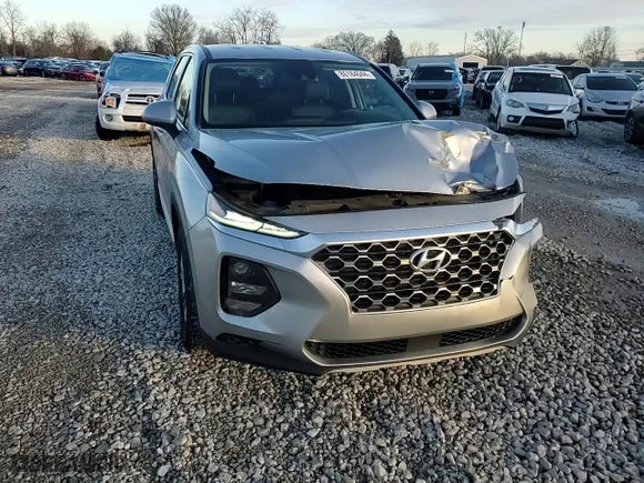 2020 Hyundai Santa Fe SE with VIN 5NMS2CADXLH272985, listed as a Copart auction lot 86184044 with 95,549 mi miles and Salvage Title. Bid and sale history available at carsss.com. Image 11.