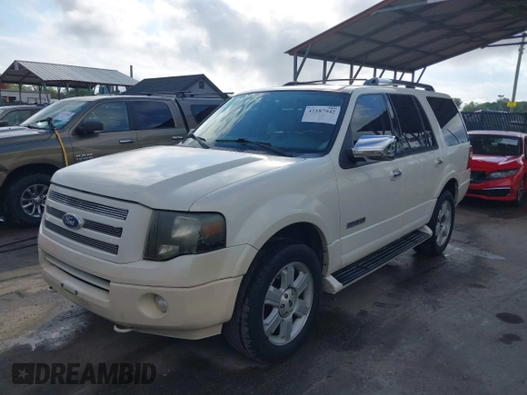 2008 Ford Expedition Limited with VIN 1FMFU20598LA15978, listed as a IAAI auction lot 42187942 with 185,814 mi miles and . Bid and sale history available at DreamBid. Image 2.