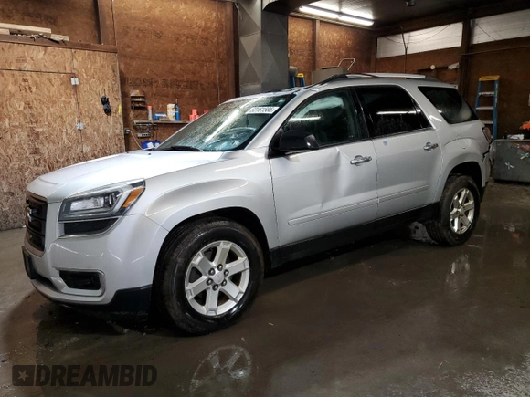 2016 GMC Acadia SLE with VIN 1GKKVPKDXGJ321345, listed as a Copart auction lot 50161565 with 131,215 mi miles and Salvage Title. Bid and sale history available at carsss.com. Image 1.