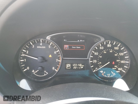 2015 Nissan Altima S with VIN 1N4AL3AP0FC258833, listed as a Copart auction lot 52569995 with 123,148 mi miles and Salvage Title. Bid and sale history available at DreamBid. Image 9.