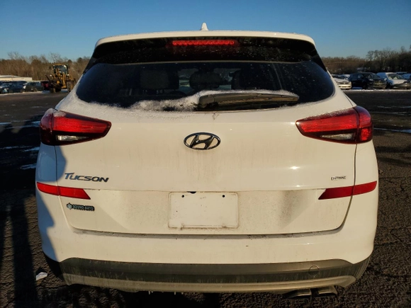 2020 Hyundai Tucson SEL with VIN KM8J3CAL0LU265869, listed as a Copart auction lot 42009535 with 72,318 mi miles and Salvage Title. Bid and sale history available at carsss.com. Image 6.