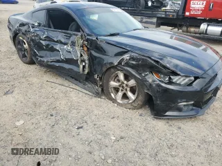 2015 Ford Mustang EcoBoost with VIN 1FA6P8TH7F5385449, listed as a Copart auction lot 53570555 with 86,541 mi miles and Salvage title. Bid and sale history available at DreamBid. Image 4.