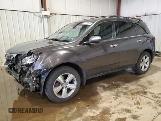2012 Acura MDX Tech/Entertainment Pkg with VIN 2HNYD2H43CH521542, listed as a Copart auction lot 47535685 with 122,780 mi miles and Salvage Title. Bid and sale history available at carsss.com. Image 1.